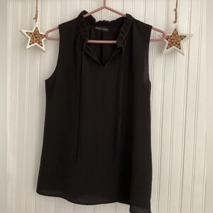 🐿️Chic Black Sleeveless Blouse by MANDY EVANS